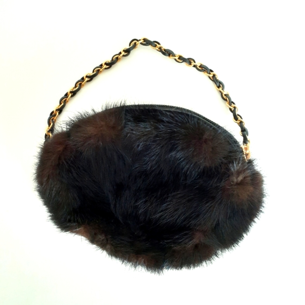 PAOLA BY PDL FIRONZE Fox Fur Mini Bag - Picture 3 of 6